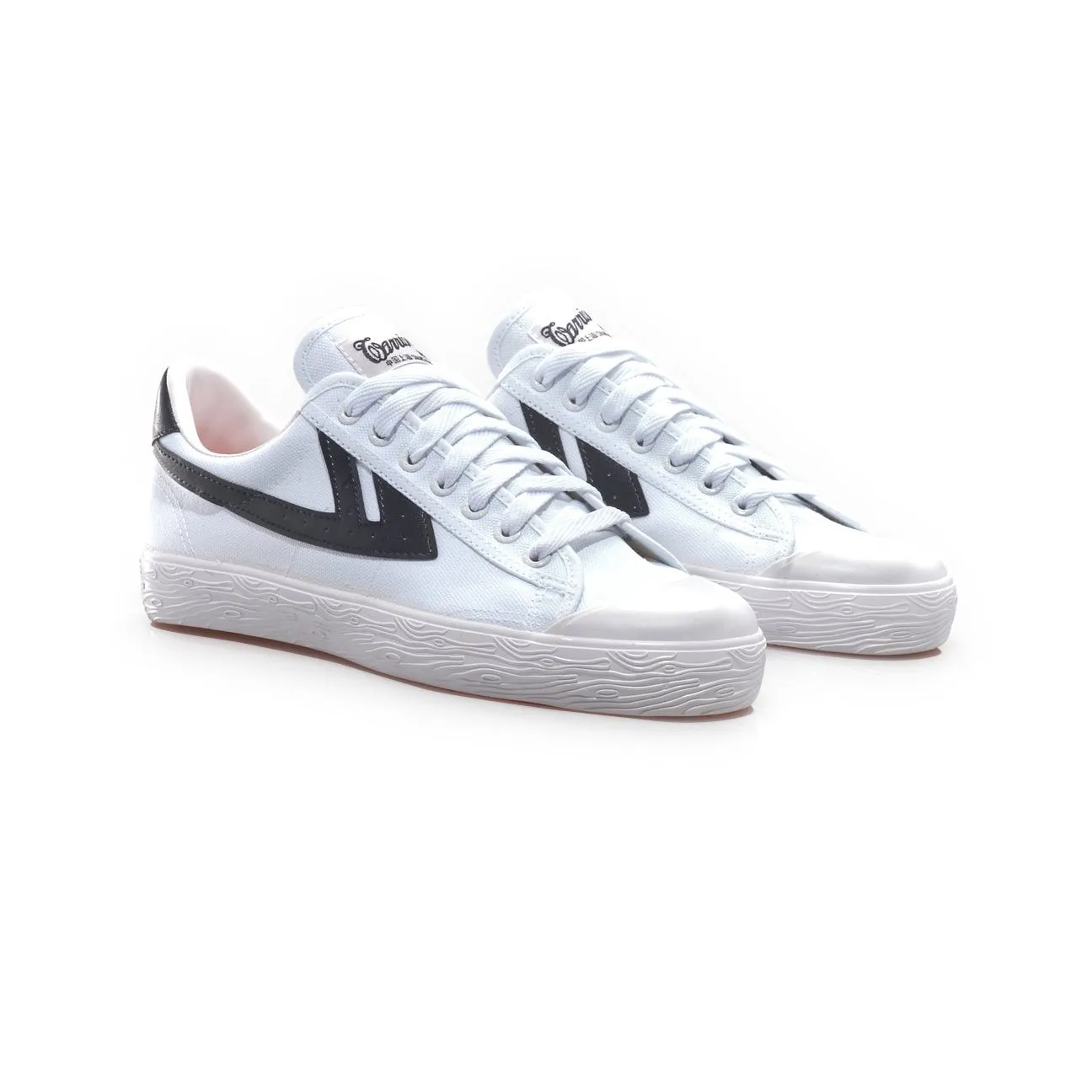WARRIOR SHOES WB-1 // WHITE/BLACK