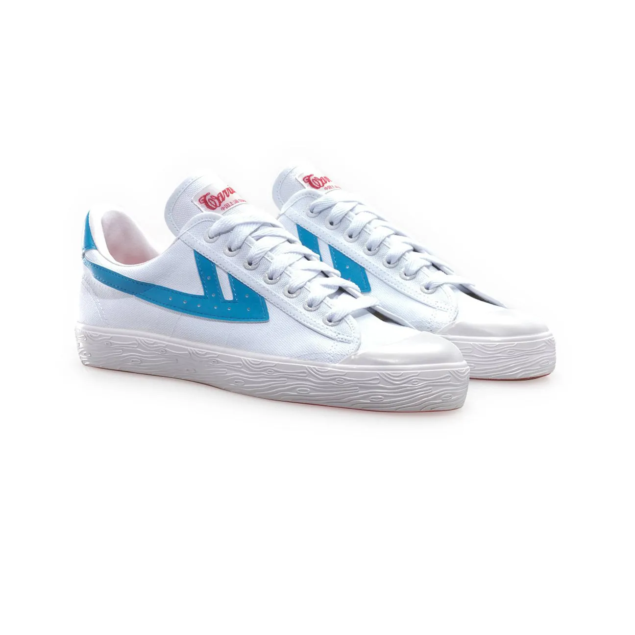 WARRIOR SHOES WB-1 // WHITE/BLUE