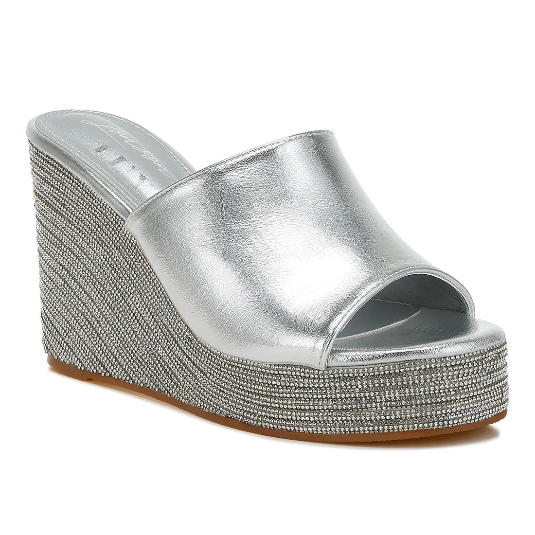 Wedge Heel Peep Toe Sandals