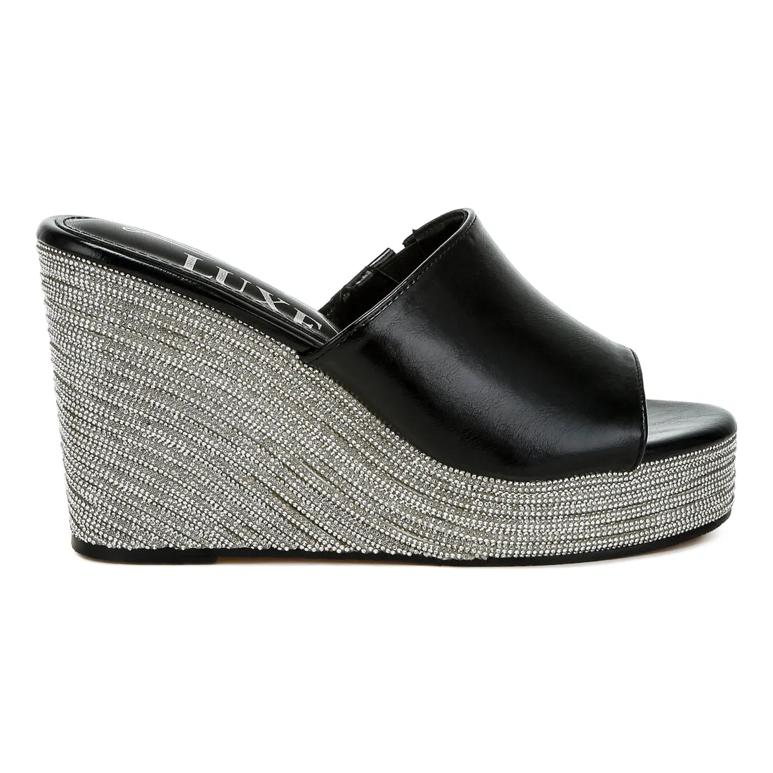 Wedge Heel Peep Toe Sandals