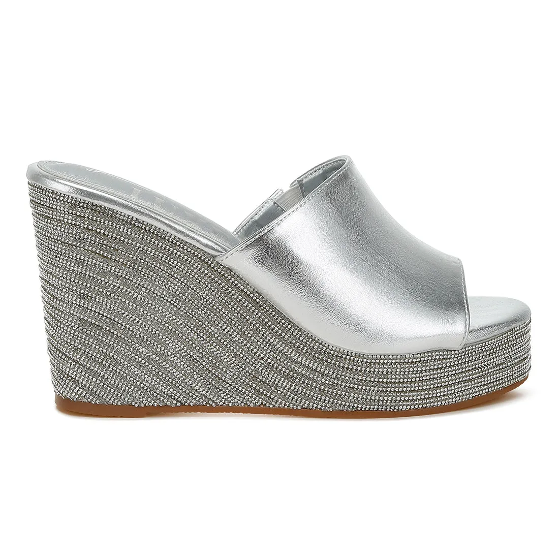 Wedge Heel Peep Toe Sandals