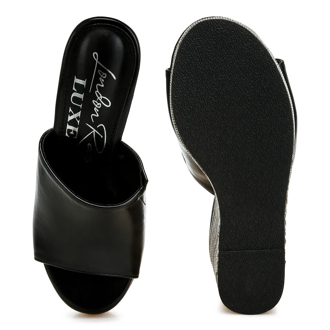 Wedge Heel Peep Toe Sandals
