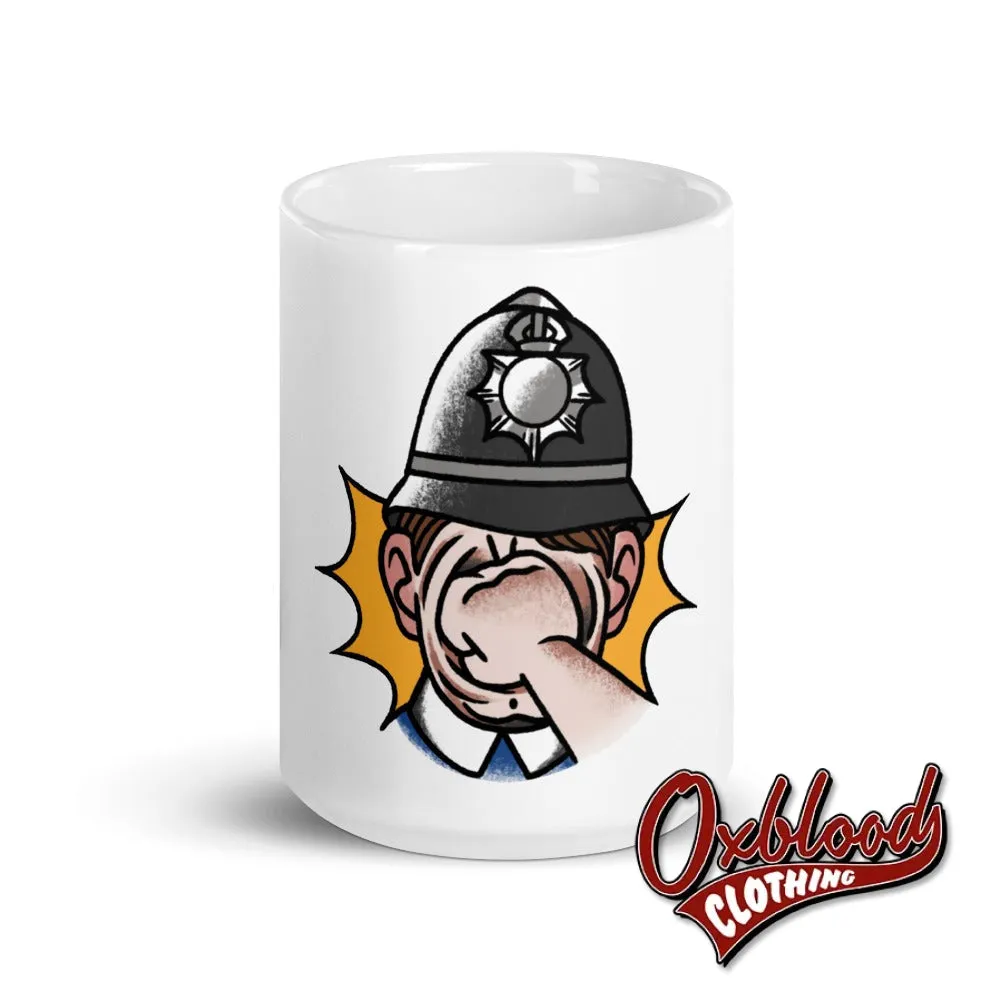 White ACAB Mug - 1312 - Duck Plunkett - Political - Resist & Revolt Coffee Cup