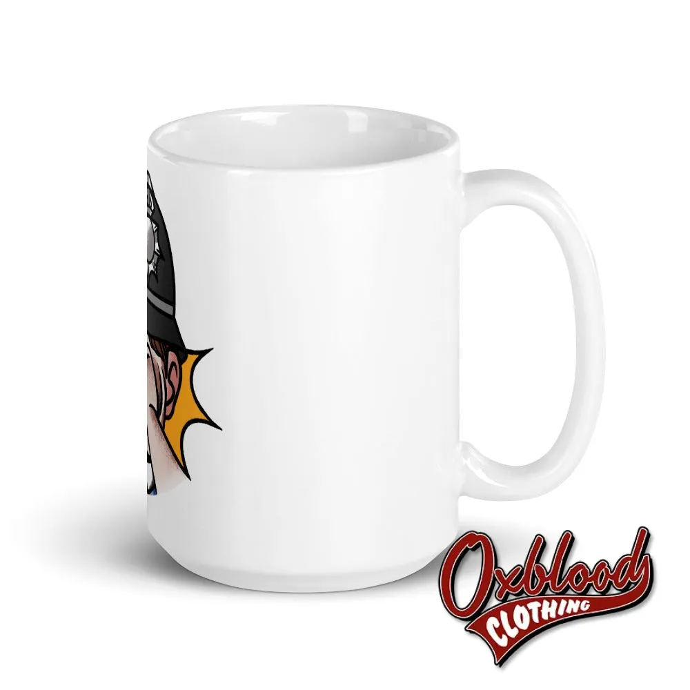 White ACAB Mug - 1312 - Duck Plunkett - Political - Resist & Revolt Coffee Cup
