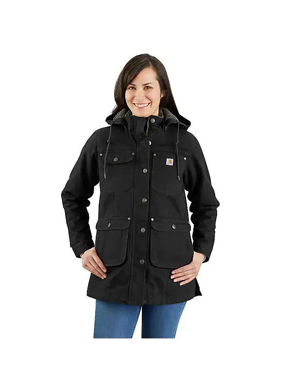 Women's Field Jacket - Loose Fit - 2 Warmer Rating