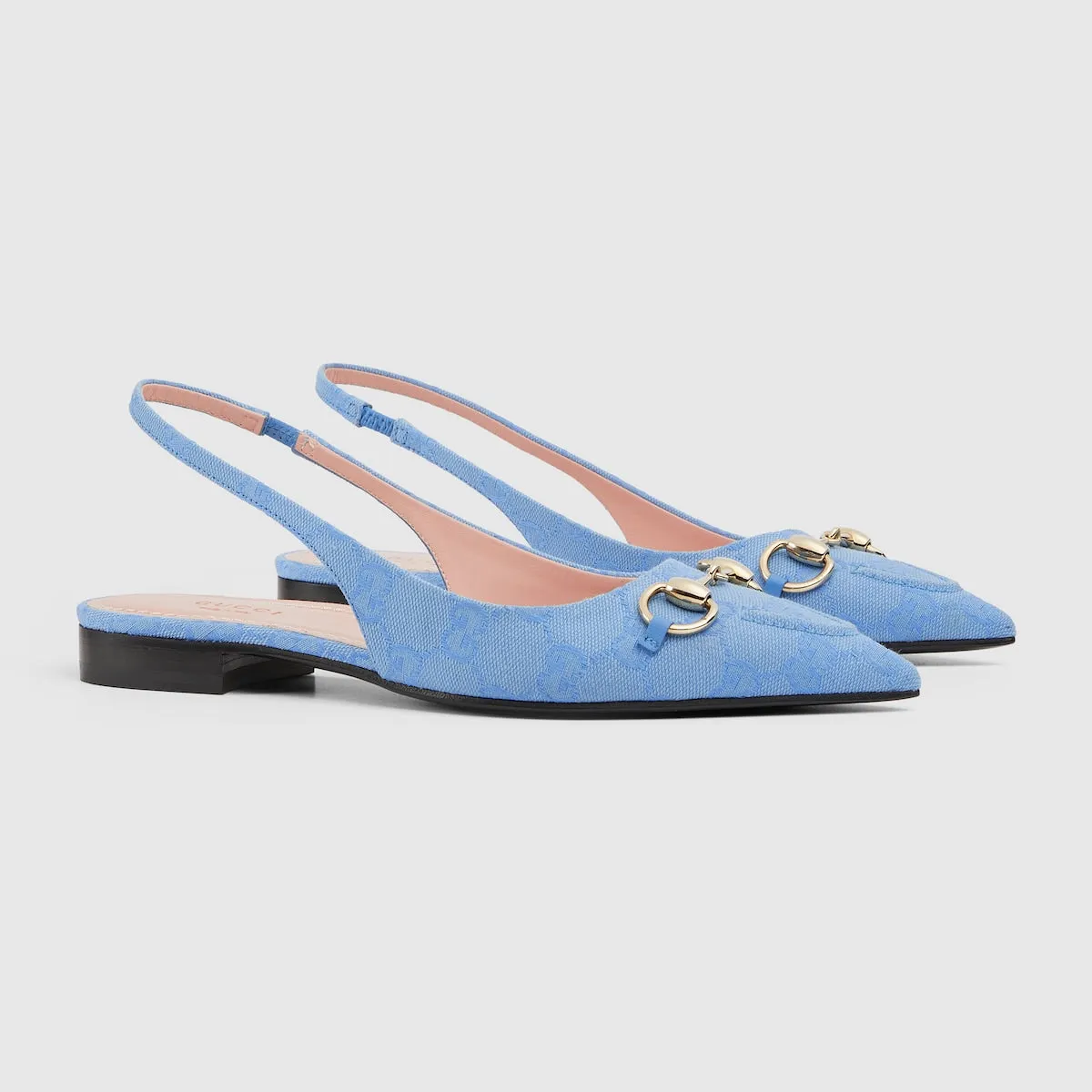 Women's slingback canvas ballet flat