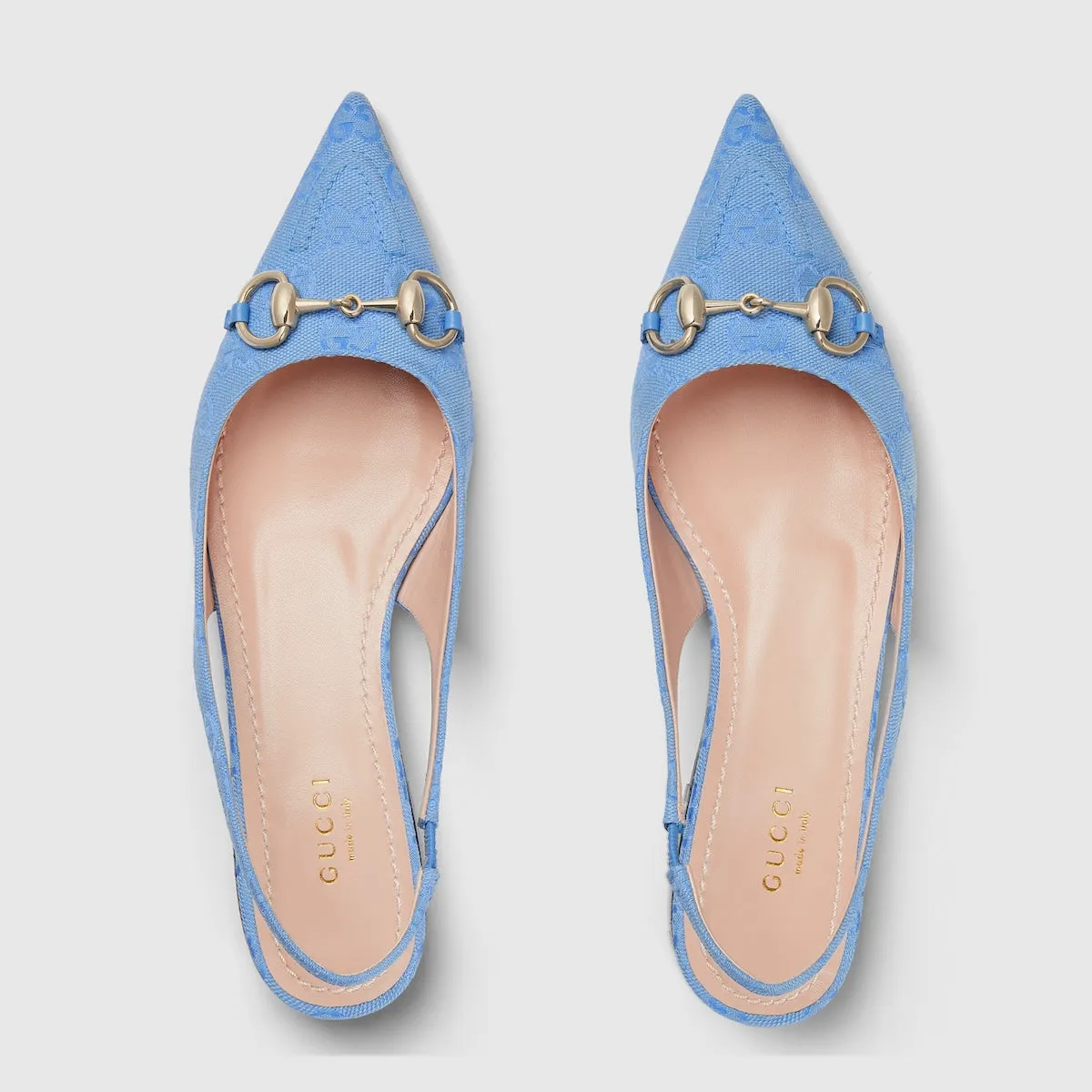 Women's slingback canvas ballet flat