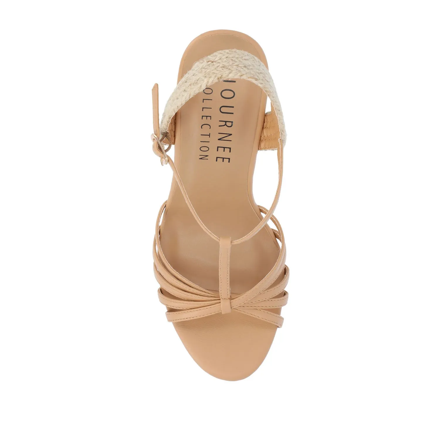 YARA ESPADRILLE WEDGE HEELED SANDALS