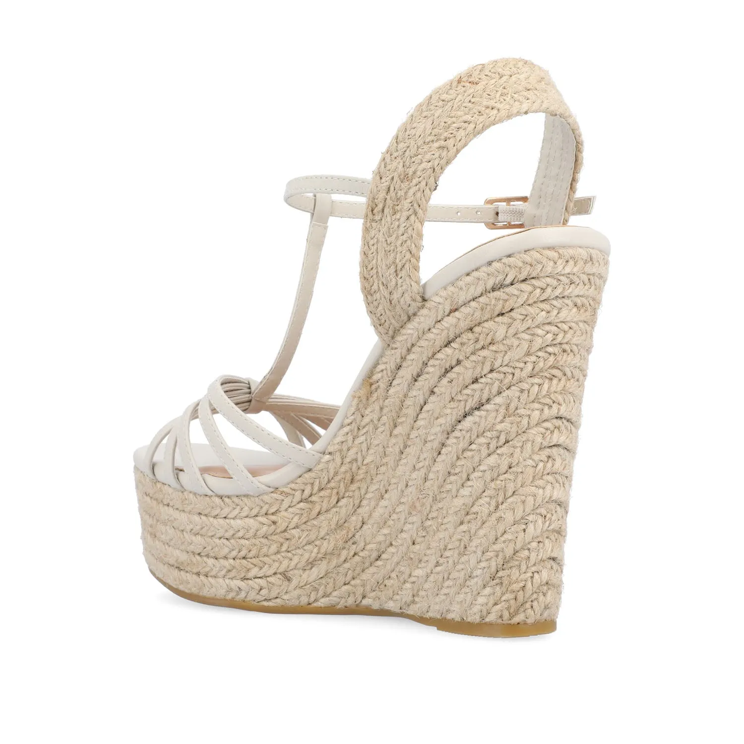 YARA ESPADRILLE WEDGE HEELED SANDALS