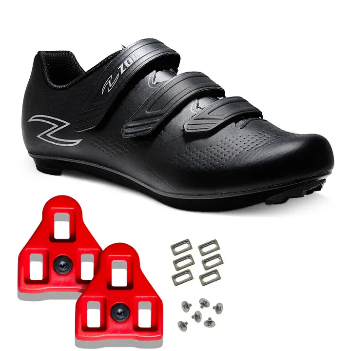 Zol Fondo Road cycling Shoes with 6-Degree Delta Look Cleats Included Compatible with Peloton